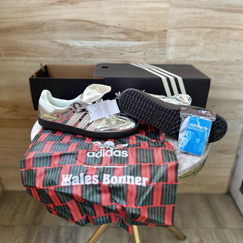 ADIDAS SAMBA WALES BONER SILVER