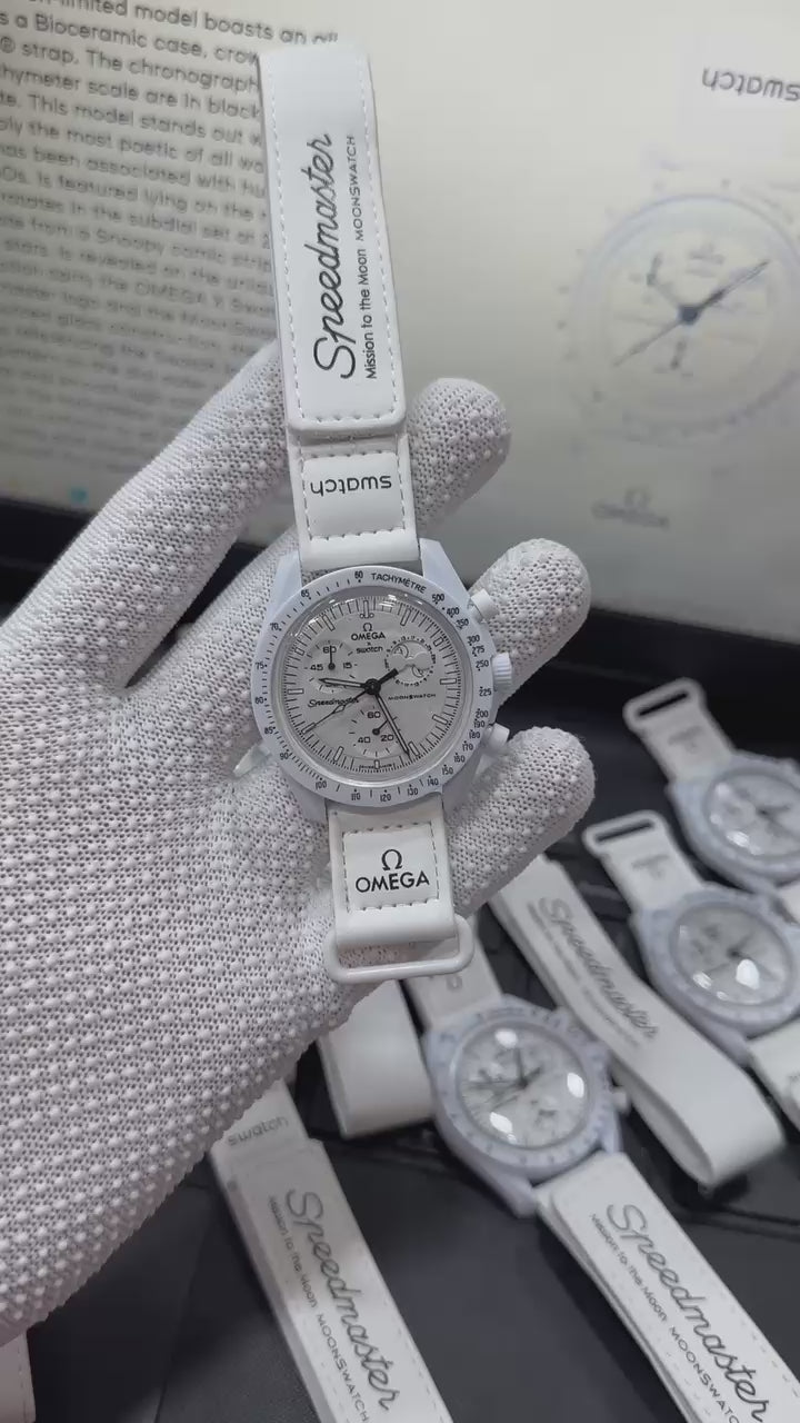 OMEGA X SWATCH BIOCERAMIC MOONSWATCH