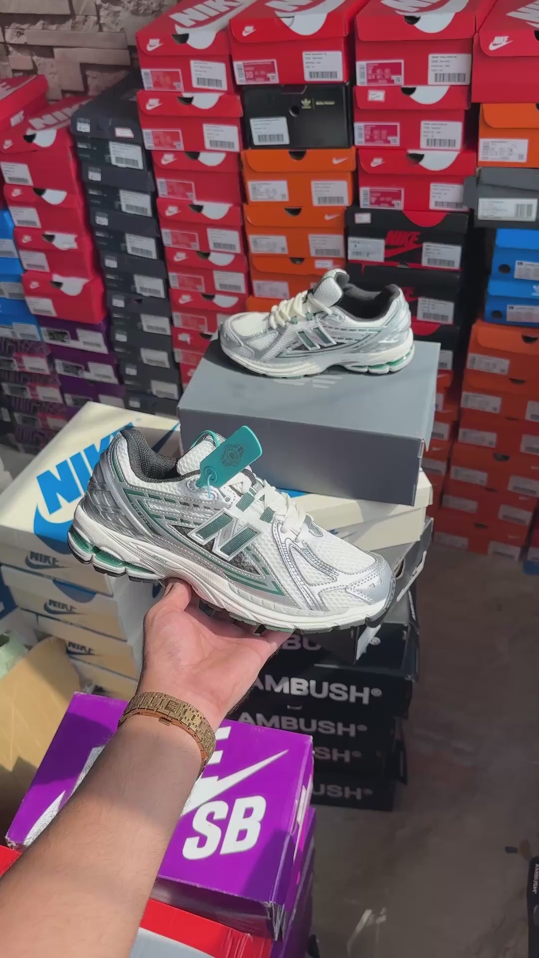 NEW BALANCE 1906R SPRUCE PACK SILVER GREEN